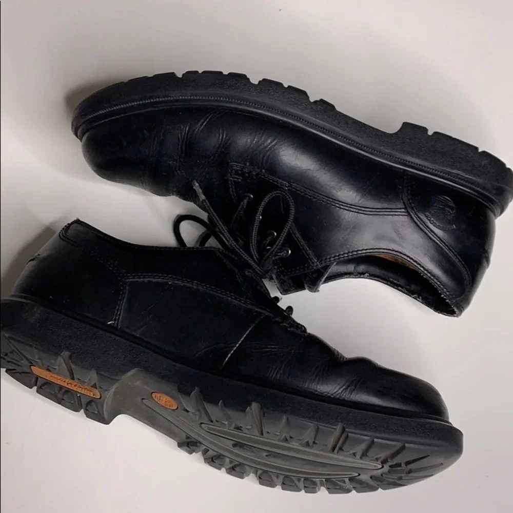 Timberland Waterproof Genuine Leather Lace shoes black men’s 10.5
